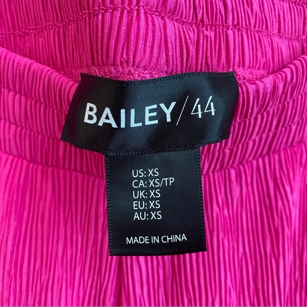 NWOT Bailey/44‎ Pleated Pant, Size XS